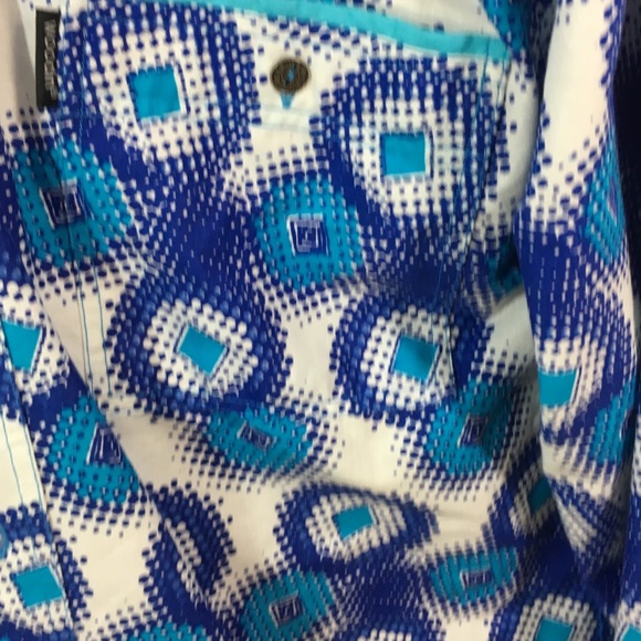 Woodin Large Cotton Button Down Shirt - Picture 4 of 9